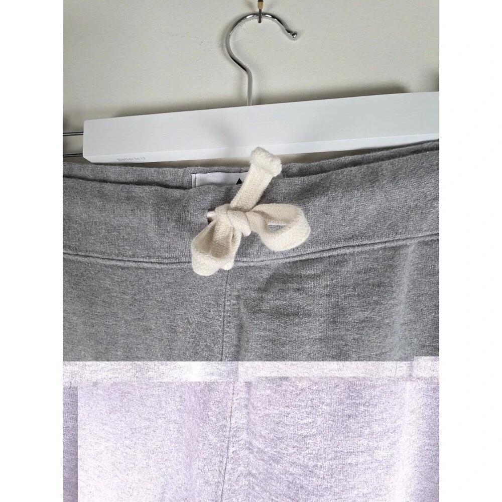American Giant Sweatpants Mens Large Gray Joggers 100% Cotton USA Made